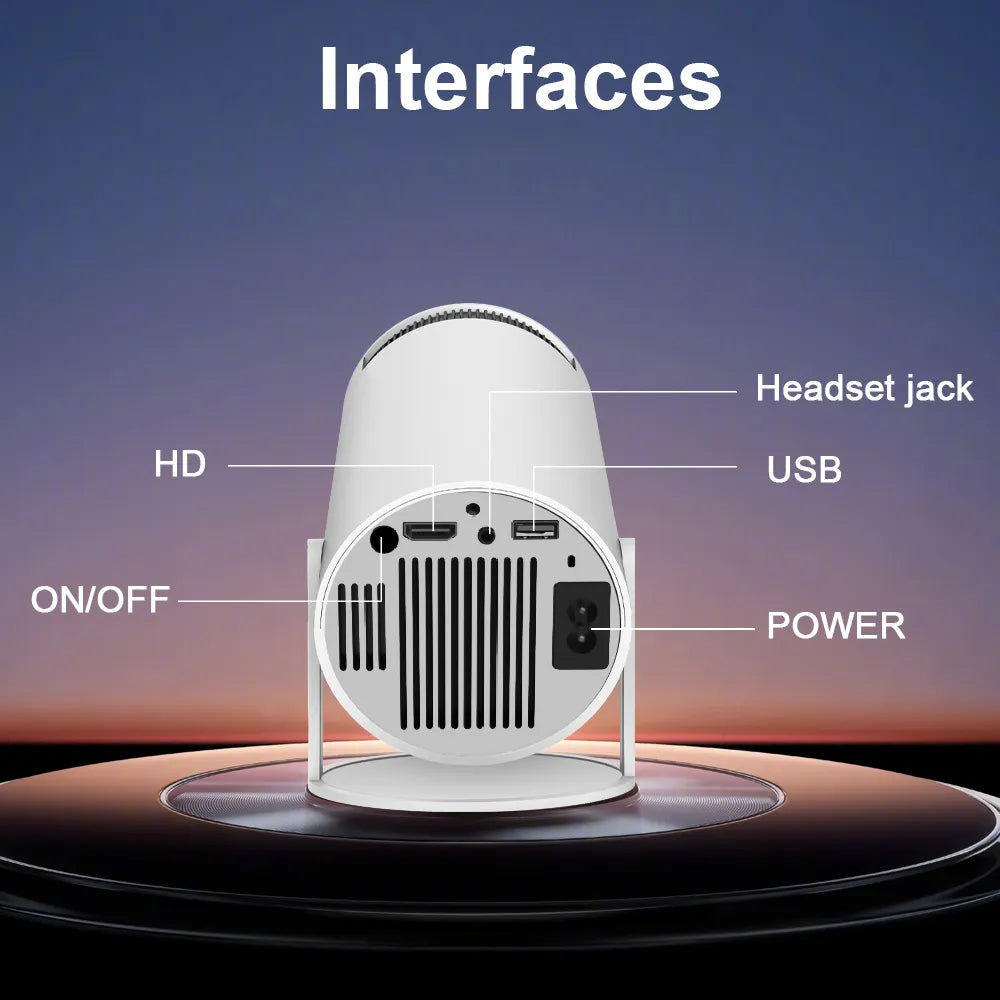 Miniflicks™ Portable 4K Projector